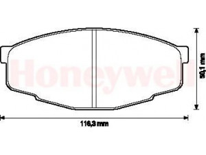 BENDIX 572246B stabdžių trinkelių rinkinys, diskinis stabdys 
 Techninės priežiūros dalys -> Papildomas remontas
0446522140, 0449122140, 0449122150