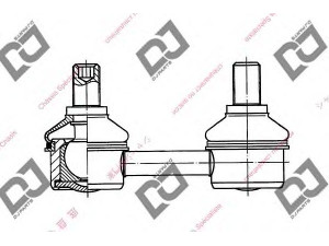 DJ PARTS DL1005 šarnyro stabilizatorius 
 Ašies montavimas/vairavimo mechanizmas/ratai -> Stabilizatorius/fiksatoriai -> Pasukimo trauklė
48820-02010, 48820-33010, 4882002010