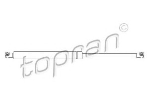 TOPRAN 722 588 dujinė spyruoklė, bagažinė 
 Priedai -> Bagažinė/pakrovimo skyrius
8731 Q6