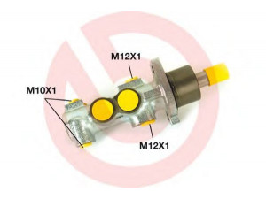 BREMBO M 61 061 pagrindinis cilindras, stabdžiai 
 Stabdžių sistema -> Pagrindinis stabdžių cilindras
4601J2, 010757, 24212017373, 0204123419