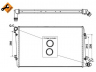 NRF 53813 radiatorius, variklio aušinimas 
 Aušinimo sistema -> Radiatorius/alyvos aušintuvas -> Radiatorius/dalys
1K0121251AK, 1K0121251AM, 1K0121251AK