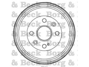 BORG & BECK BBR7223 stabdžių būgnas 
 Stabdžių sistema -> Būgninis stabdys -> Stabdžių būgnas
1523797, 1535923, DF7126251