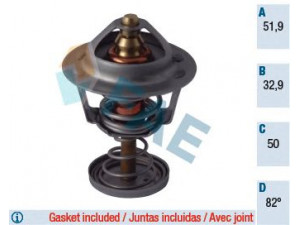 FAE 5308282 termostatas, aušinimo skystis 
 Aušinimo sistema -> Termostatas/tarpiklis -> Thermostat
90916-03134-000, 90916-03134, 1338.E8