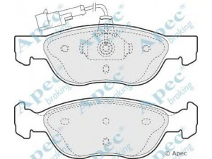 APEC braking PAD893 stabdžių trinkelių rinkinys, diskinis stabdys 
 Techninės priežiūros dalys -> Papildomas remontas
77362090, 9949048