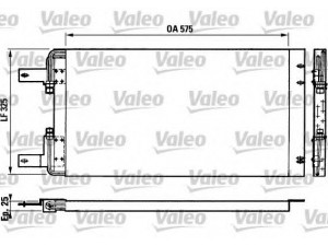VALEO 816683 kondensatorius, oro kondicionierius 
 Oro kondicionavimas -> Kondensatorius
82429761