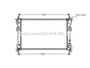 AVA QUALITY COOLING FD2320 radiatorius, variklio aušinimas 
 Aušinimo sistema -> Radiatorius/alyvos aušintuvas -> Radiatorius/dalys
1C1H8005FD, 1C1H8005FE, 1C1H8005JA