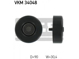 SKF VKM 34048 kreipiantysis skriemulys, V formos rumbuotas diržas 
 Diržinė pavara -> V formos rumbuotas diržas/komplektas -> Laisvasis/kreipiamasis skriemulys
6727884, 7158445, 93BB 19A216 AD