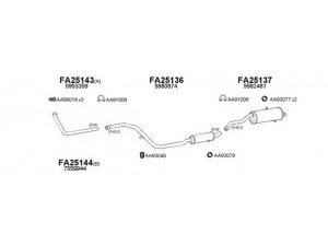 VENEPORTE 250153 išmetimo sistema 
 Išmetimo sistema -> Išmetimo sistema, visa