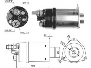 MAGNETI MARELLI 940113050510 solenoidinis jungiklis, starteris