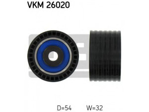 SKF VKM 26020 kreipiantysis skriemulys, paskirstymo diržas 
 Diržinė pavara -> Paskirstymo diržas/komplektas -> Laisvasis/kreipiamasis skriemulys
13070-00QAA, 77 00 107 150, 82 01 058 069