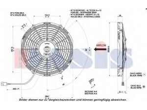 AKS DASIS 870227N pūtiklis, oro kondicionierius