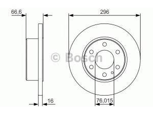 BOSCH 0 986 479 V17 stabdžių diskas 
 Dviratė transporto priemonės -> Stabdžių sistema -> Stabdžių diskai / priedai
2996028