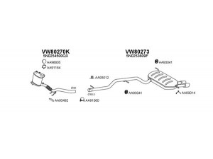 VENEPORTE 800678 išmetimo sistema 
 Išmetimo sistema -> Išmetimo sistema, visa