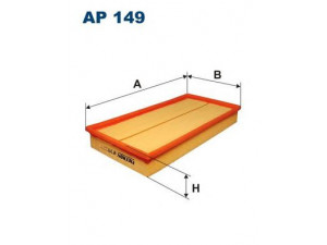 FILTRON AP149 oro filtras 
 Techninės priežiūros dalys -> Techninės priežiūros intervalai
3528093, 3528093-2, 9141094, 91410944