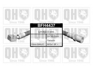 QUINTON HAZELL BFH4437 stabdžių žarnelė 
 Stabdžių sistema -> Stabdžių žarnelės
FBH 6339, 5 62 358, 90 468 319