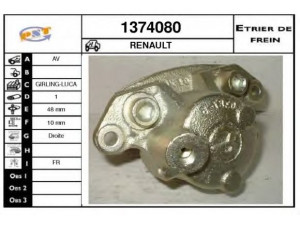 SNRA 1374080 stabdžių apkaba
7701022776