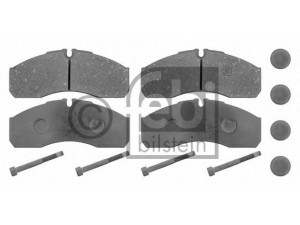 FEBI BILSTEIN 16706 stabdžių trinkelių rinkinys, diskinis stabdys
0 4253 5782, 0 4253 6101, 4253 5782