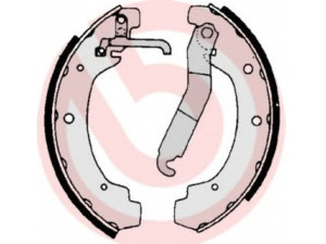 BREMBO S 85 534 stabdžių trinkelių komplektas 
 Techninės priežiūros dalys -> Papildomas remontas
291698527BX