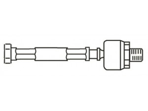 FRAP 1145 vidinė skersinė vairo trauklė 
 Vairavimas -> Vairo mechanizmo sujungimai
381293