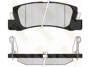 Brake ENGINEERING PA1680 stabdžių trinkelių rinkinys, diskinis stabdys 
 Techninės priežiūros dalys -> Papildomas remontas
0446612110, 0446612120