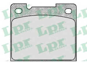 LPR 05P438 stabdžių trinkelių rinkinys, diskinis stabdys 
 Techninės priežiūros dalys -> Papildomas remontas
2701647, 2713360