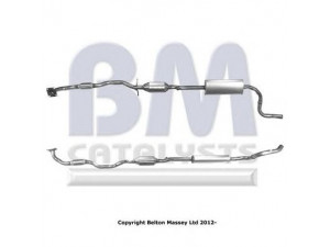 BM CATALYSTS BM91479 katalizatoriaus keitiklis 
 Išmetimo sistema -> Katalizatoriaus keitiklis
8Z0254500KX