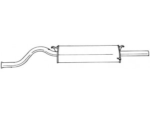 AKS DASIS SG72601 galinis duslintuvas