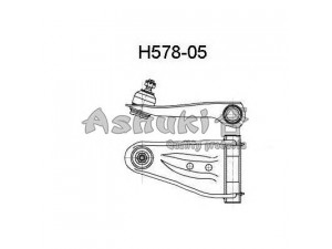 ASHUKI H578-05 vikšro valdymo svirtis 
 Ašies montavimas/vairavimo mechanizmas/ratai -> Valdymo svirtis/pasukamosios svirties sujungimas -> Vairo trauklės (valdymo svirtis, išilginis balansyras, diago
210231/ABS, 31-16 050 0004/MEYLE
