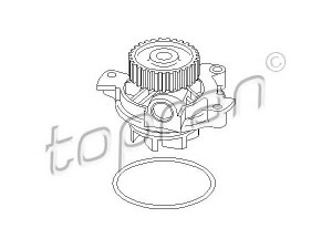 TOPRAN 101 032 vandens siurblys 
 Aušinimo sistema -> Vandens siurblys/tarpiklis -> Vandens siurblys
054 121 004, 054 121 004A