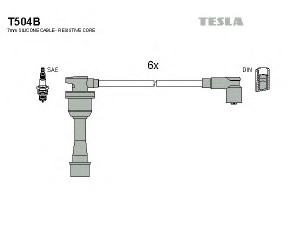 TESLA T504B uždegimo laido komplektas 
 Kibirkšties / kaitinamasis uždegimas -> Uždegimo laidai/jungtys
MD180257, MD193980, MD331260