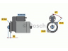 BOSCH 0 001 142 005 starteris 
 Elektros įranga -> Starterio sistema -> Starteris
0AM 911 023 F, 0AM 911 023 F, 0AM 911 023 F