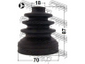 FEBEST 0515-DY5WT gofruotoji membrana, kardaninis velenas
GG13-22-540