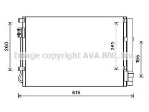 AVA QUALITY COOLING KA5207D kondensatorius, oro kondicionierius 
 Oro kondicionavimas -> Kondensatorius
976062V000, 976062V000