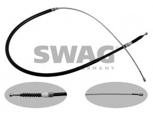 SWAG 30 93 6347 trosas, stovėjimo stabdys 
 Stabdžių sistema -> Valdymo svirtys/trosai
1T0 609 721 K, 1T0 609 721 L