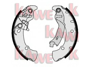 KAWE 09770 stabdžių trinkelių komplektas 
 Techninės priežiūros dalys -> Papildomas remontas
0449587Z01, 0449587Z01000, FK203900