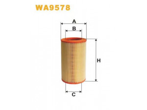 WIX FILTERS WA9578 oro filtras 
 Techninės priežiūros dalys -> Techninės priežiūros intervalai
51793172, 51874053, 51793172