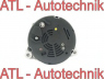 ATL Autotechnik L 41 120 kintamosios srovės generatorius 
 Elektros įranga -> Kint. sr. generatorius/dalys -> Kintamosios srovės generatorius
010 154 94 02