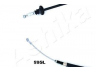 ASHIKA 131-05-595L trosas, stovėjimo stabdys 
 Stabdžių sistema -> Valdymo svirtys/trosai
MB520362
