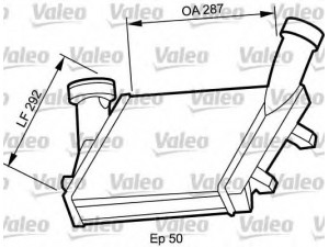 VALEO 818815 tarpinis suslėgto oro aušintuvas, kompresorius 
 Variklis -> Oro tiekimas -> Įkrovos agregatas (turbo/superįkrova) -> Tarpinis suslėgto oro aušintuvas
95511080400, 7L0145804A, 7L6145804B