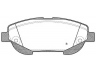 OPEN PARTS BPA1453.02 stabdžių trinkelių rinkinys, diskinis stabdys 
 Techninės priežiūros dalys -> Papildomas remontas
0446505300, 446505300