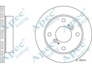 APEC braking DSK268 stabdžių diskas 
 Dviratė transporto priemonės -> Stabdžių sistema -> Stabdžių diskai / priedai
5531160B20, 5531172F00, 55311M60B30