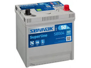 SONNAK SB504 starterio akumuliatorius; starterio akumuliatorius 
 Elektros įranga -> Akumuliatorius
01579A105K, E3710050C0, 01579A105K