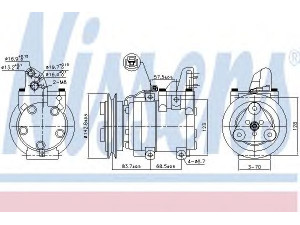 NISSENS 890059 kompresorius, oro kondicionierius 
 Oro kondicionavimas -> Kompresorius/dalys
3636288, 3645825, F500P2WLA02, F500RZWLA06