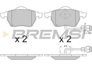 BREMSI BP2733 stabdžių trinkelių rinkinys, diskinis stabdys 
 Techninės priežiūros dalys -> Papildomas remontas
4D0615116AA, 4D0615116T, 4D0698151G