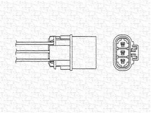 MAGNETI MARELLI 460000155010 lambda jutiklis 
 Variklis -> Variklio elektra
22690-73C00, 22690-73COO, 22690-76J00