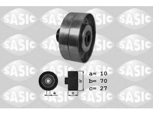 SASIC 1624037 kreipiantysis skriemulys, V formos rumbuotas diržas 
 Diržinė pavara -> V formos rumbuotas diržas/komplektas -> Laisvasis/kreipiamasis skriemulys
7700862744