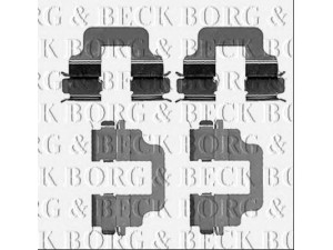 BORG & BECK BBK1211 priedų komplektas, diskinių stabdžių trinkelės 
 Stabdžių sistema -> Diskinis stabdys -> Stabdžių dalys/priedai