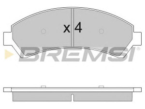 BREMSI BP2920 stabdžių trinkelių rinkinys, diskinis stabdys 
 Techninės priežiūros dalys -> Papildomas remontas
12519995, 18029791, 18029863, 18043872