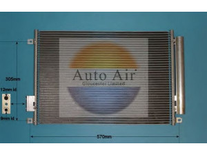 AUTO AIR GLOUCESTER 16-9703 kondensatorius, oro kondicionierius 
 Oro kondicionavimas -> Kondensatorius
51786211, 51930033, 1551184, 1780092