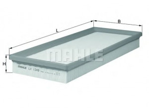 KNECHT LX 1249 oro filtras 
 Techninės priežiūros dalys -> Techninės priežiūros intervalai
1X439601AA, 1X439601AB, C2S11215